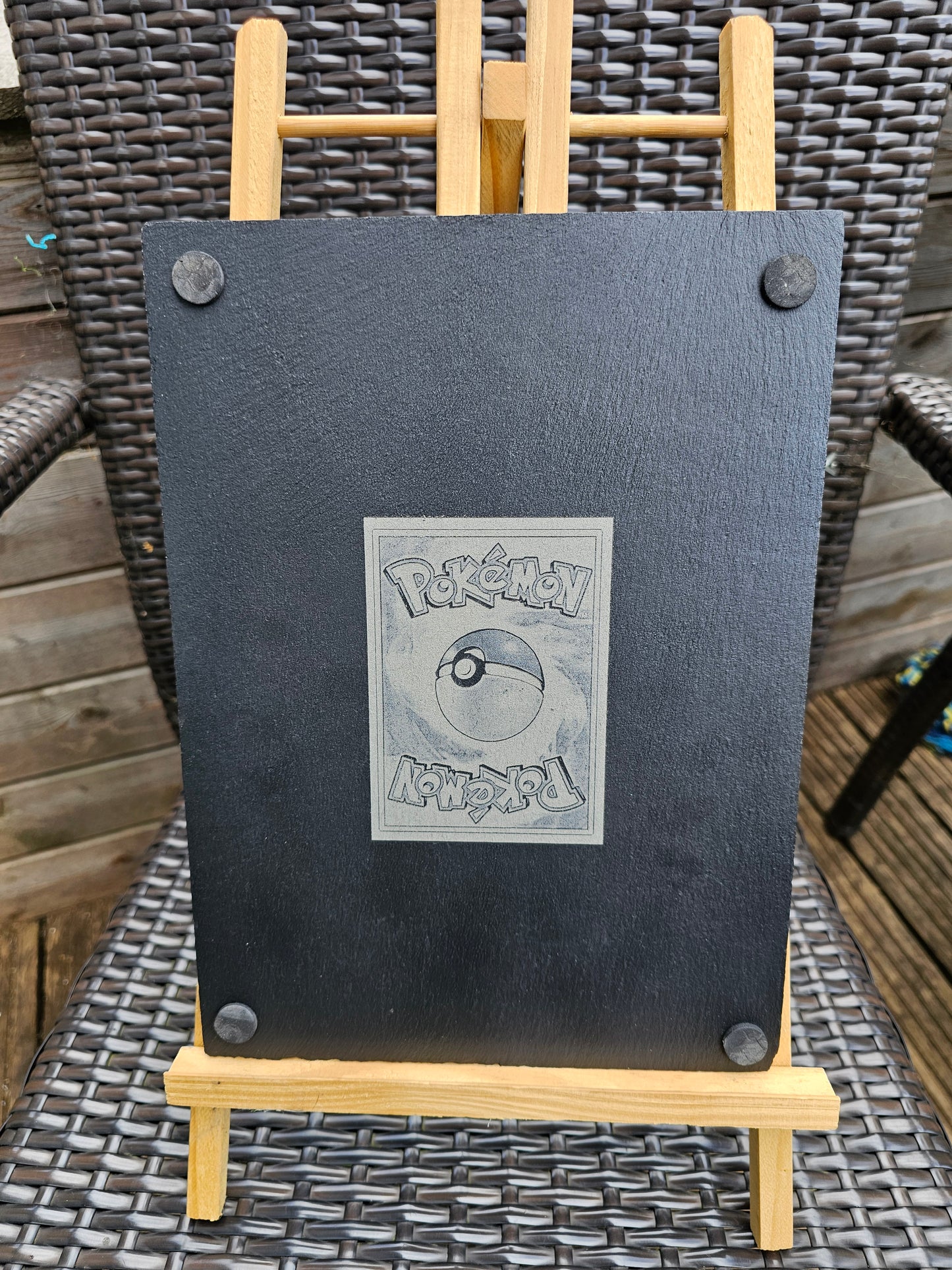 Venusaur Laser Engraved Pokémon Slate Plaque – 29cm x 21cm – Retro