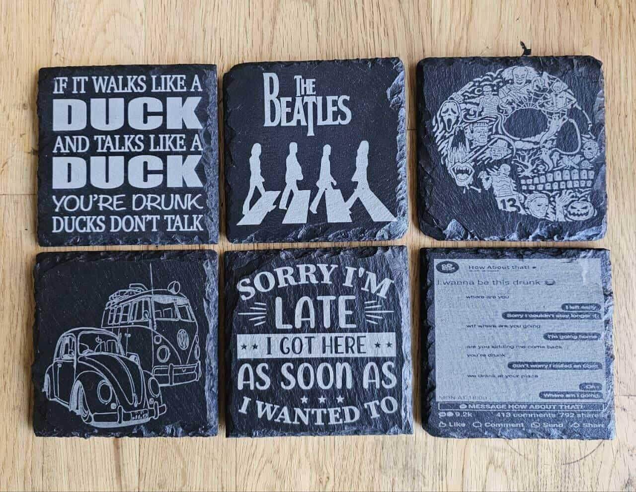 4 Coasters Mix & Match choose any 4 coasters