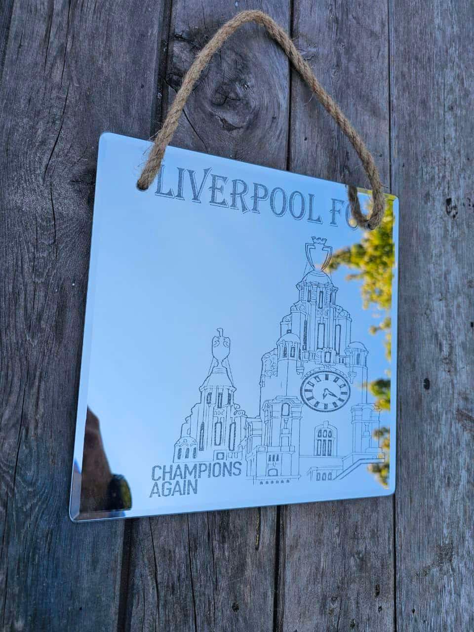 Mirror Laser Engraved – Custom Designs – UK Made - Original Timber Creations