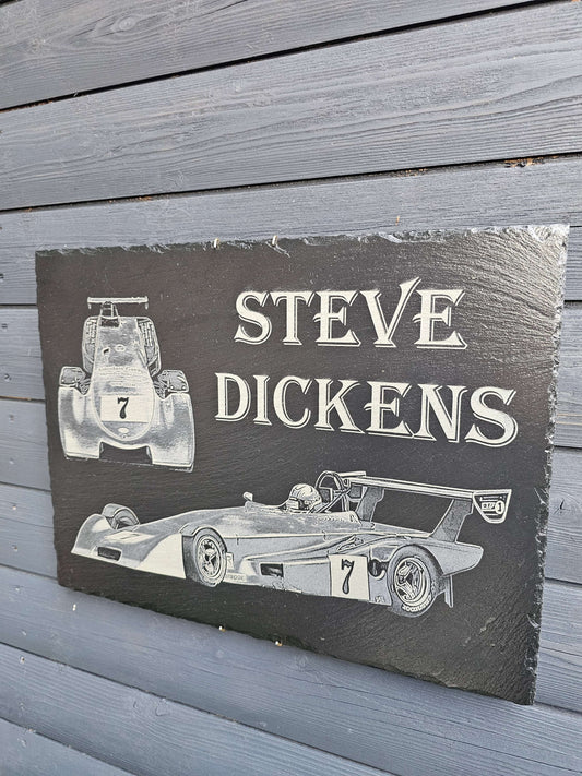 Slate plaque. Original Timber Creations Personalised Gifts Made in UK