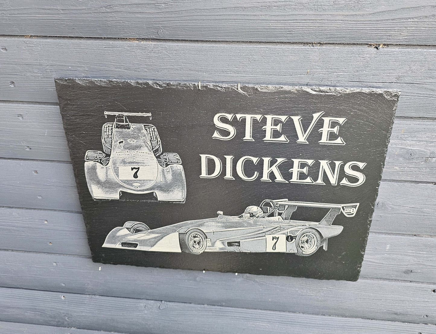 Slate plaque. Original Timber Creations Personalised Gifts Made in UK
