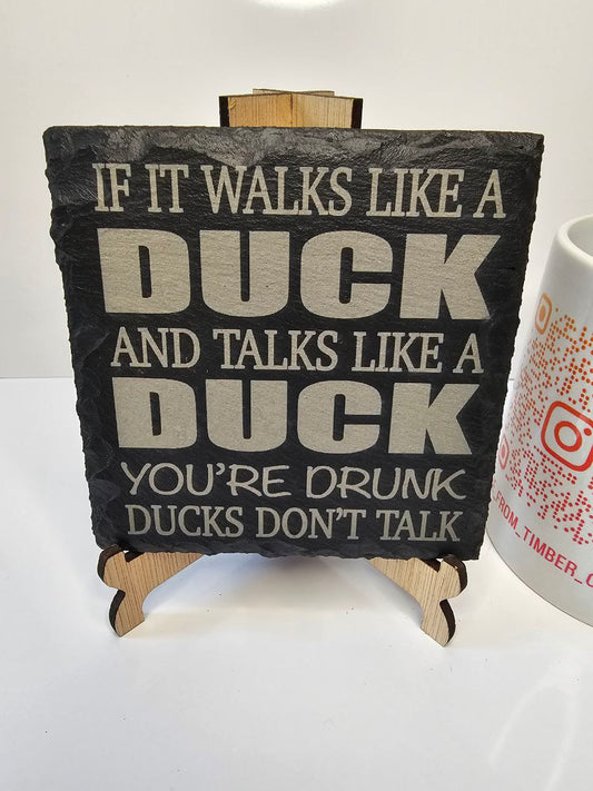 Slate “If It Walks Like a Duck, You’re Drunk – Ducks Don’t Talk”